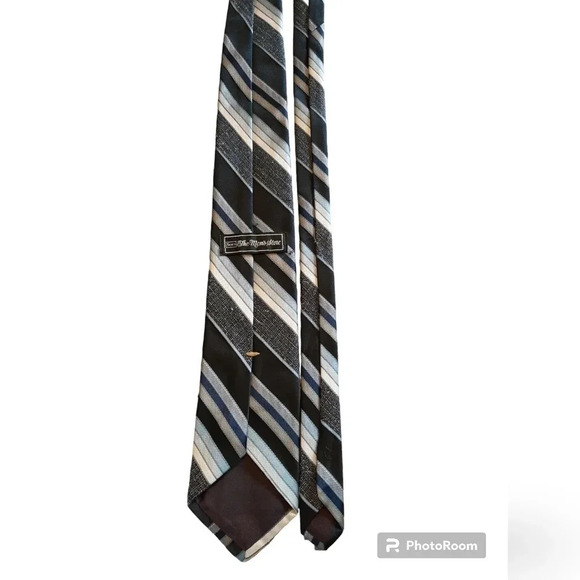 Vintage Men's SEARS Men's Store!  Stripped Tie Perfect Condition - Picture 4 of 6